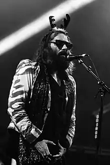 Sébastien Tellier at the 2012 Dour Festival