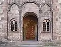 The church's porch