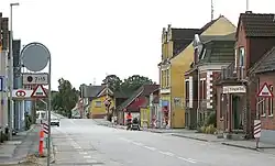 The small town Søllested located on the island of Lolland in east Denmark.