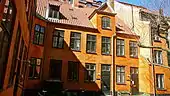 Buildings in a courtyard