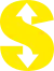 The Bern S-Bahn logo, a yellow S with cut-out arrows pointing up and down