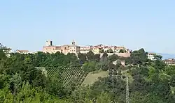 View of Sant'Angelo in Lizzola, the municipal seat.