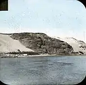 The Small Temple in context, before relocation. Goodyear Brooklyn Museum Archives