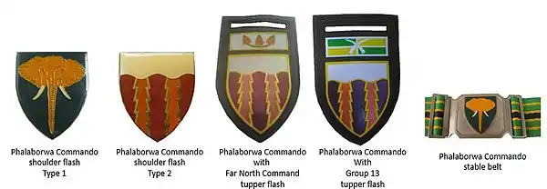 SADF Phalaborwa Commando insignia