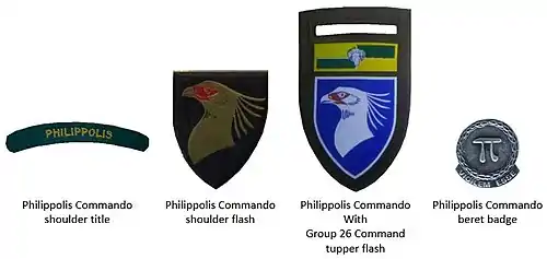 SADF era Philippolis Commando insignia