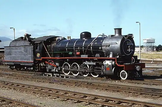 Class 14CRB no. 1766 at George, 18 April 1979