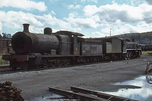 NGR no. 277, SAR no. 1247, at Mason's Mill, Pietermaritzburg, 29 March 1979