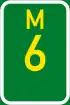 Metropolitan route M6 shield