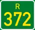 Regional route R372 shield