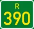 Regional route R390 shield