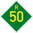 Provincial route R50 shield