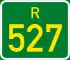 Regional route R527 shield