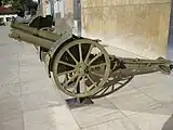 Schneider 75mm Mountain Gun at the Athens War Museum, Greece