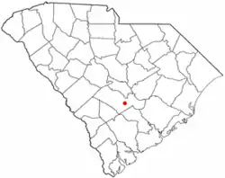 Location in Orangeburg County, South Carolina