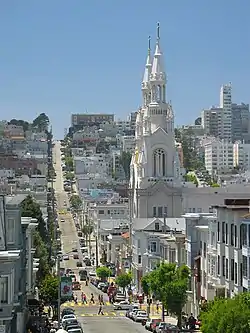 Saints Peter and Paul Church in North Beach.