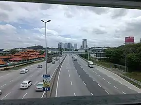 SILK Highway facing west near Balakong (220713).jpg