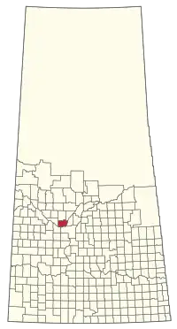 Location of the RM of Great Bend No. 405 in Saskatchewan