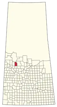 Location of the RM of Medstead No. 497 in Saskatchewan