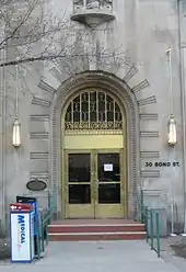 30 Bond Street entrance of St. Michael's Hospital