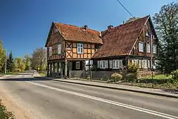 Timberframe Mennonite house