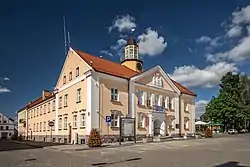 Town Hall in Nidzica, seat of the gmina office