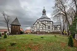 Saints Peter and Paul church in Pawłów Trzebnicki