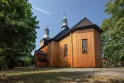 Holy Trinity church in Węglewice