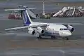 SN Brussels Airlines BAe 146–200 at Hamburg Airport