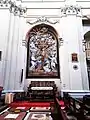 Altar of the Crucifixion with marble sculptures by Marabitti