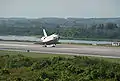 Discovery lands on runway 33 at KSC ending the STS-131 mission.