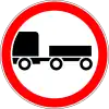 No vehicles pulling trailers