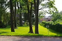 The site of an ancient Estonian settlement inside the centre of the manor.