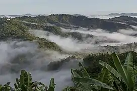 Crocker Range, the main mountain ranges in Sabah, part of the Crocker Range National Park.