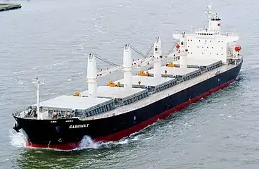 Sabrina I is a modern Handymax bulk carrier.