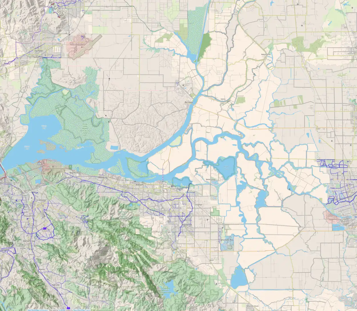 Jersey Island is located in Sacramento-San Joaquin River Delta