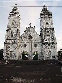 Historic church in Safotu village.