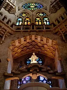 Standing in the transept and looking northeast