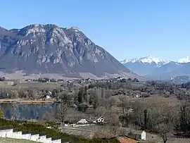 Les Marches in winter.