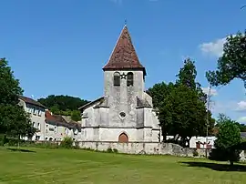 The church in Saint-Aquilin