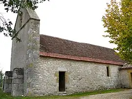 The church in Saint-Cassien