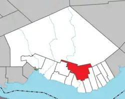 Location within Bonaventure RCM.