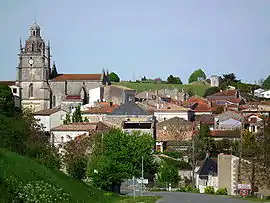 A general view of Saint-Fort-sur-Gironde