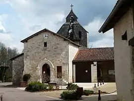 The church in Saint-Front-la-Rivière