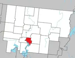 Location within Abitibi RCM