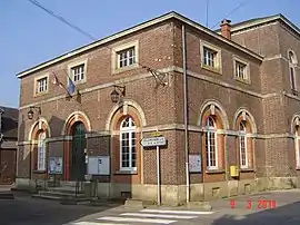 The town hall in Saint-Mards-en-Othe