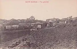 A postcard view of Saint-Marsal, in the early 20th century