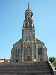 The church in Saint-Michel-Mont-Mercure