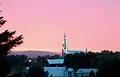 Church at sunset