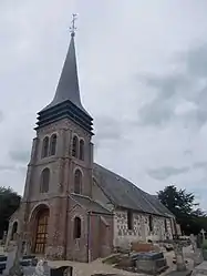 The church in Saint-Grégoire-du-Vièvre