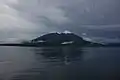 Sakurajima from a ferry in Kagoshima Bay, 2019-07-01